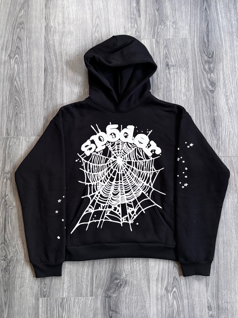 Sp5der Og Web black and white
